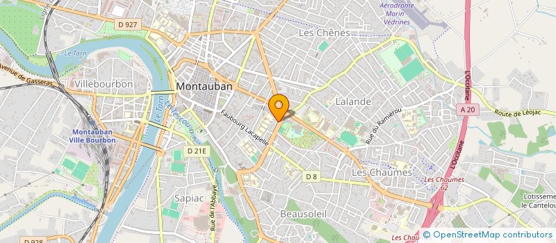 localisation de l'entreprise LC31  MONTAUBAN