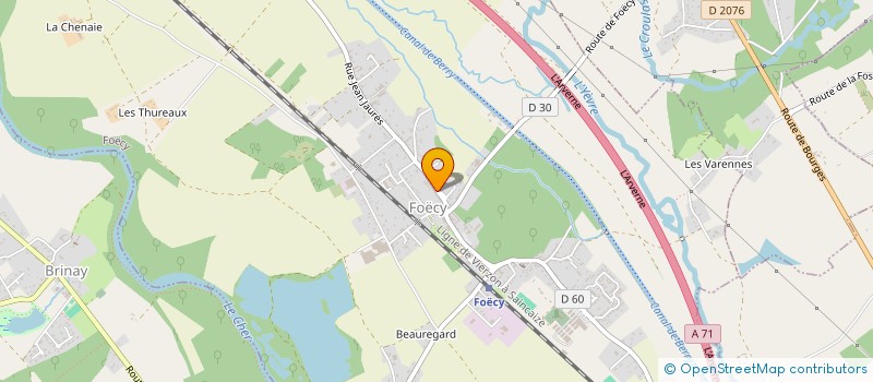 localisation de l'entreprise LC3MA  MEHUN-SUR-YEVRE