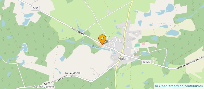 localisation de l'entreprise LC45 à VIGLAIN