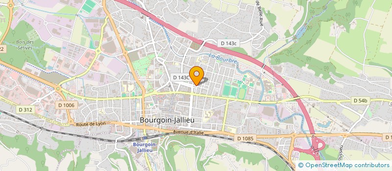 localisation de l'entreprise LC5G à BOURGOIN-JALLIEU