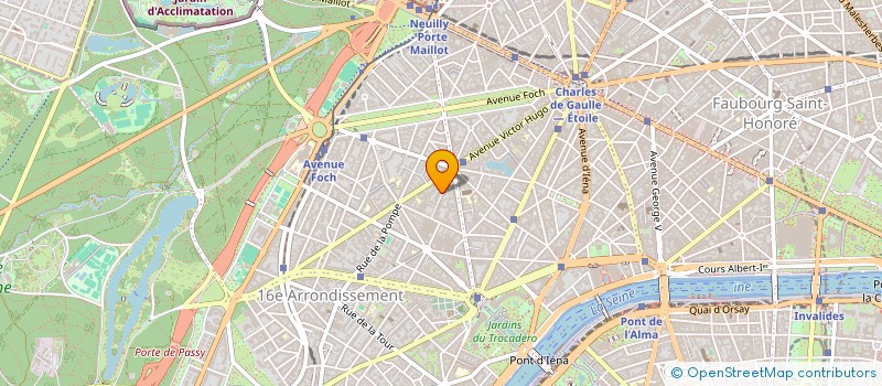localisation de l'entreprise LCA à PARIS