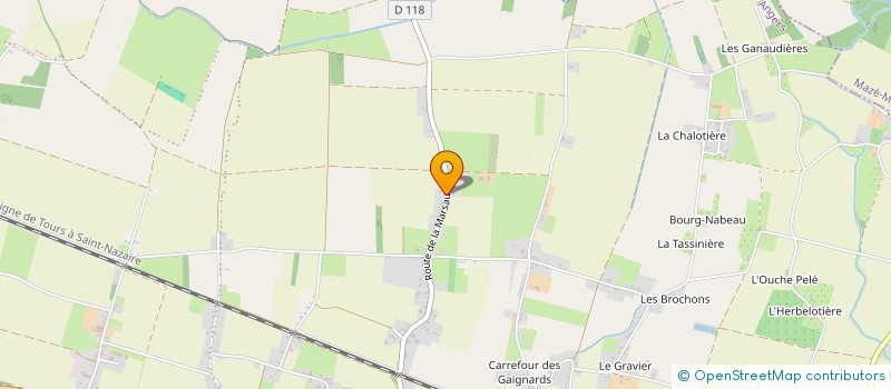 localisation de l'entreprise LCA à LOIRE-AUTHION