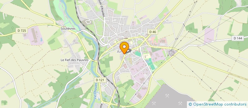 localisation de l'entreprise LCA  AIRVAULT