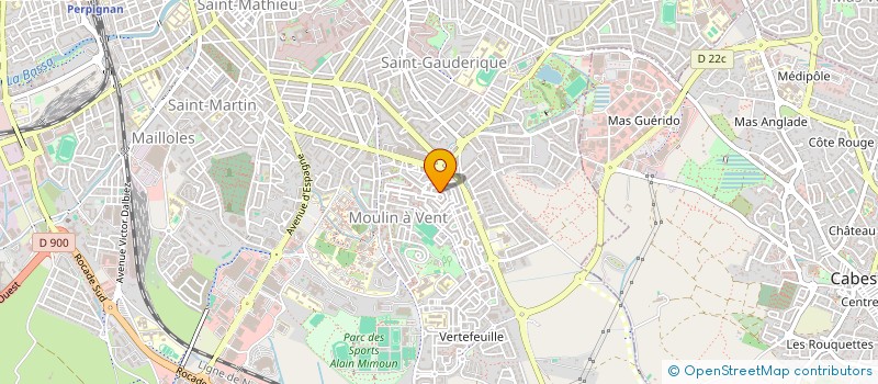 localisation de l'entreprise LCA à ESTAGEL
