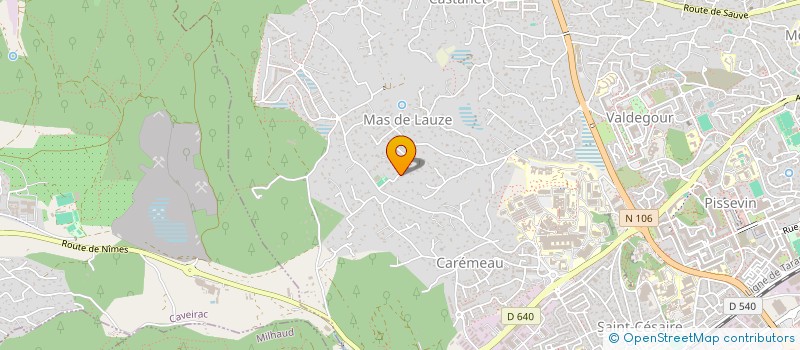 localisation de l'entreprise LCA HOLDING  NIMES