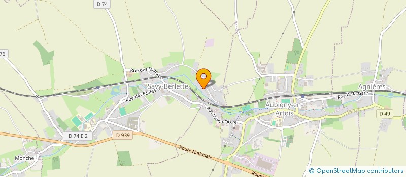 localisation de l'entreprise LCA HOMETEAMS  SAVY-BERLETTE