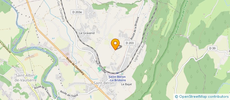 localisation de l'entreprise LCA MAINTENANCE à SAINT-BERON