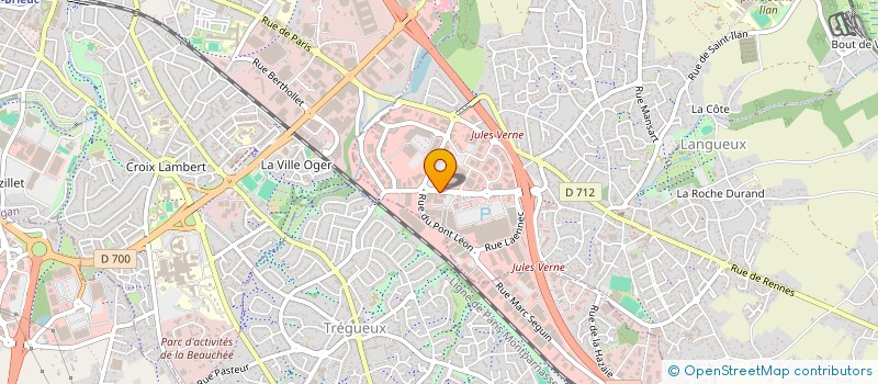localisation de l'entreprise LCA OPTIQUE à LANGUEUX