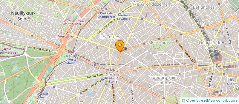 localisation de l'entreprise LCA ROSSA  PARIS