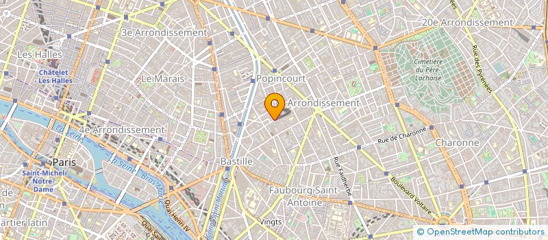 localisation de l'entreprise LCA SOLUTIONS + INNOVATION  PARIS