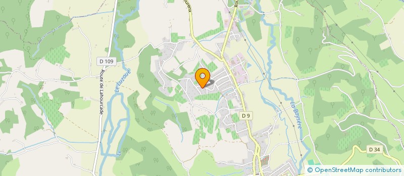 localisation de l'entreprise LCAAN à MONEIN