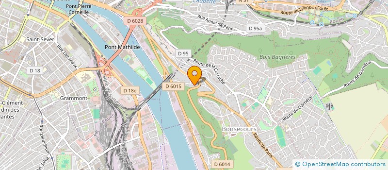 localisation de l'entreprise LCAL  BONSECOURS