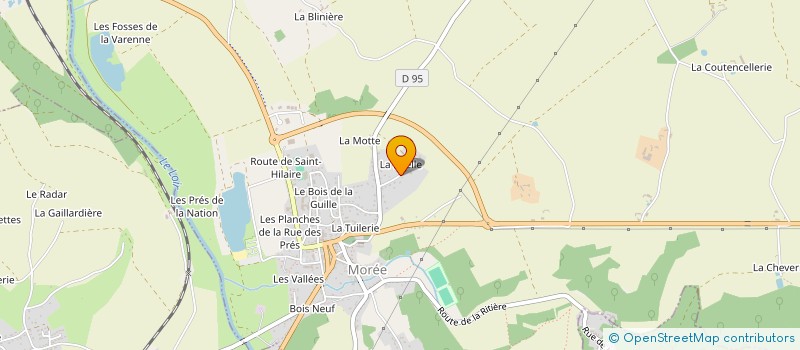 localisation de l'entreprise LCAM IMMO  BEAUCE LA ROMAINE