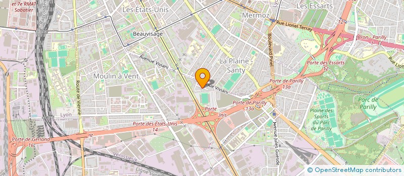 localisation de l'entreprise LCB 69  VENISSIEUX