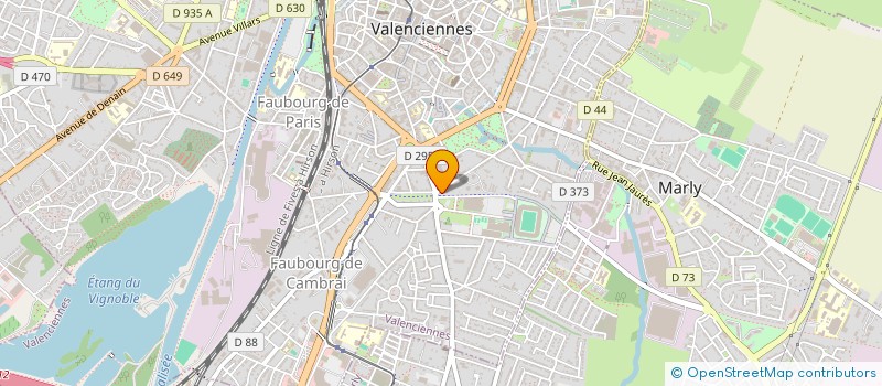 localisation de l'entreprise LCB à VALENCIENNES