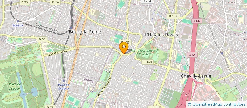 localisation de l'entreprise LCB CONSEILS FINANCEMENTS & ASSURANCES  L'HAY-LES-ROSES