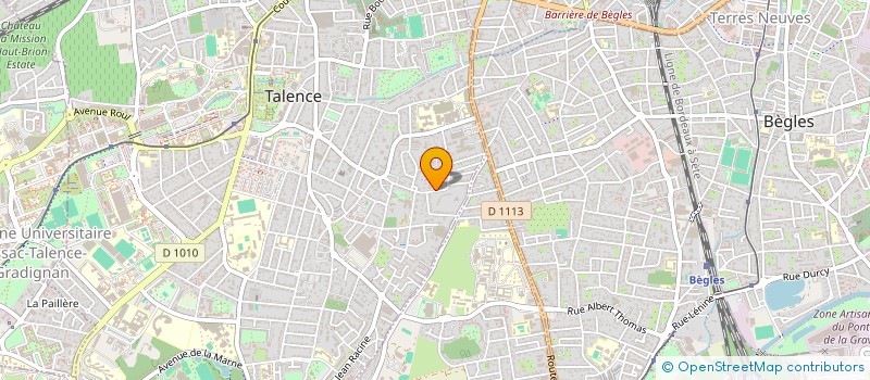 localisation de l'entreprise LCB ENTREPRISE  VILLENAVE-D'ORNON