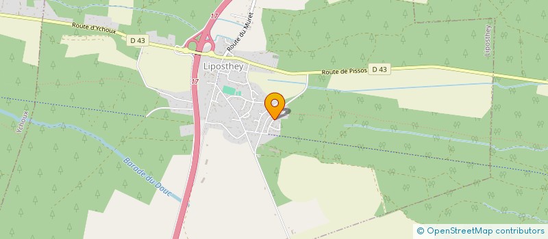 localisation de l'entreprise LCB GESTION  LIPOSTHEY