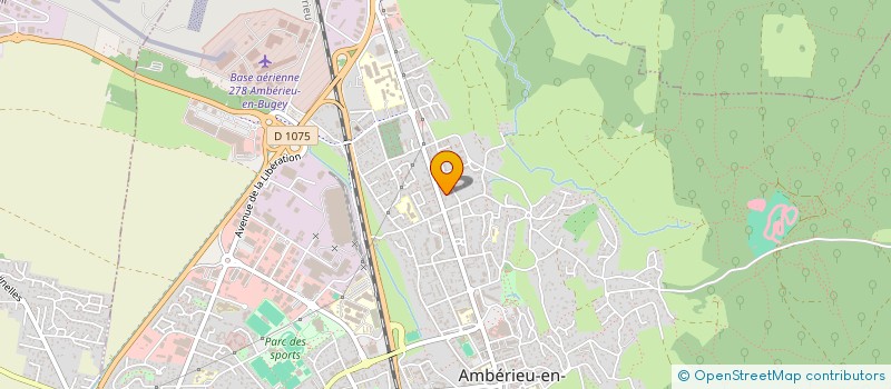 localisation de l'entreprise LCB IMMO  AMBERIEU-EN-BUGEY