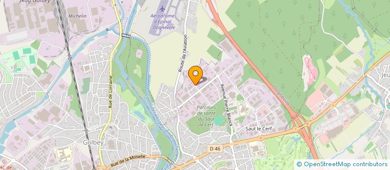 localisation de l'entreprise LCB IMMO à EPINAL