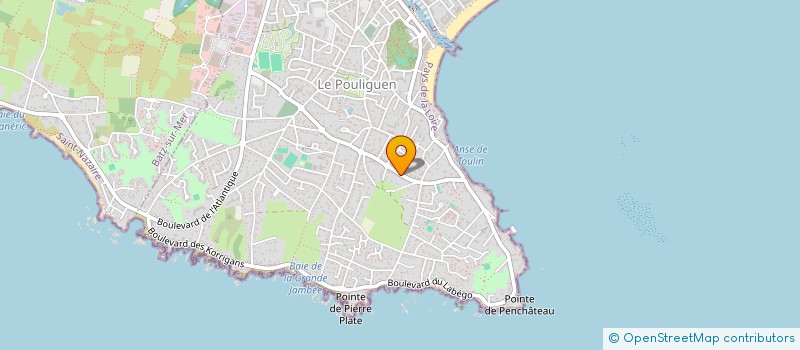 localisation de l'entreprise LCB MON  LE POULIGUEN