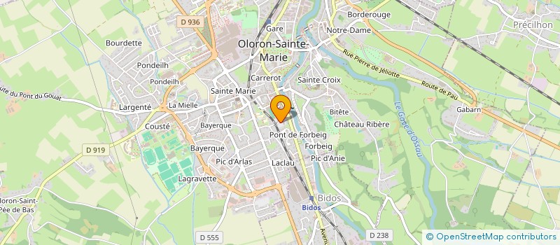 localisation de l'entreprise LCB OLORON à OLORON-SAINTE-MARIE