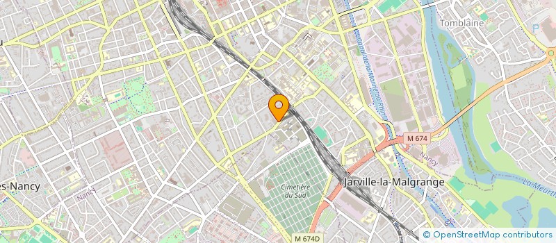 localisation de l'entreprise LCB PATRIMOINE 54  NANCY