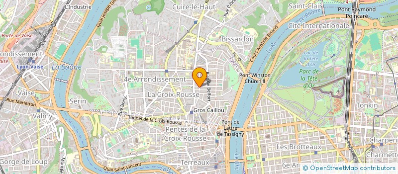 localisation de l'entreprise LCB2  LYON