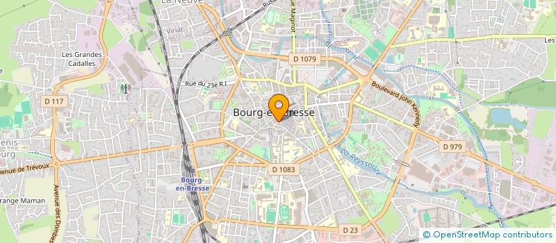 localisation de l'entreprise LCBB à BOURG-EN-BRESSE