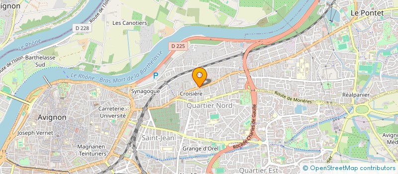 localisation de l'entreprise LCBC IMMO  AVIGNON