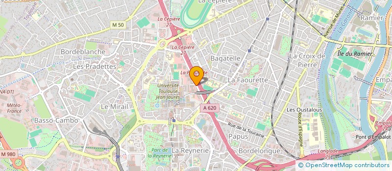 localisation de l'entreprise LCBD LOISIRS à TOULOUSE