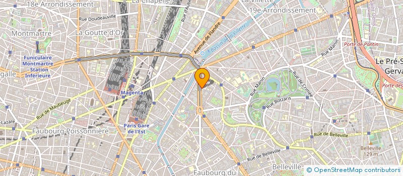 localisation de l'entreprise LCBP  PARIS