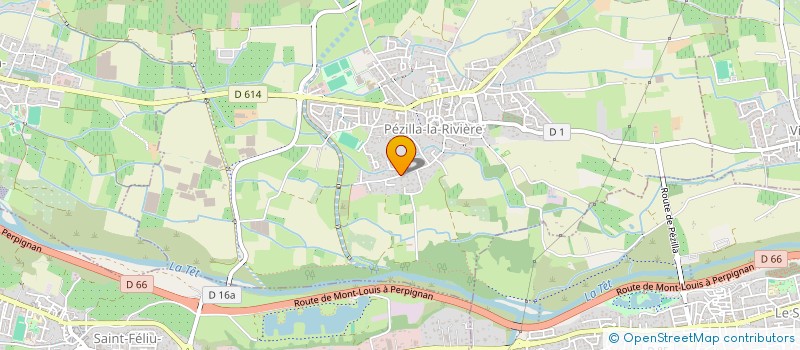 localisation de l'entreprise LCBV  PEZILLA-LA-RIVIERE