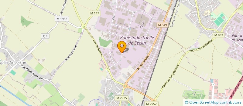 localisation de l'entreprise LCC  SECLIN