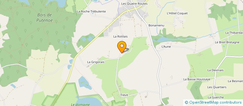 localisation de l'entreprise LCC  IFFENDIC