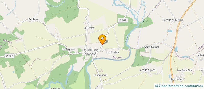 localisation de l'entreprise LCC BREIZH  NEANT-SUR-YVEL