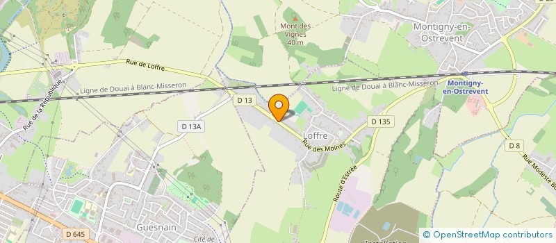 localisation de l'entreprise LCC MASNY  LOFFRE