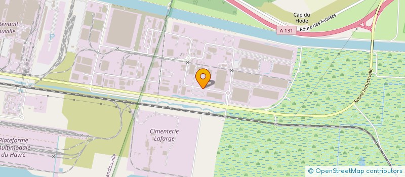 localisation de l'entreprise LCC SERVICES SAS à SAINT VIGOR D'YMONVILLE