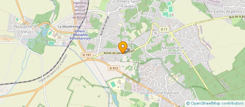 localisation de l'entreprise LCCM  NEAUPHLE-LE-CHATEAU