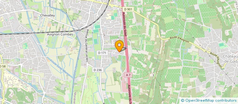 localisation de l'entreprise LCCP BATIMENT  MORIERES-LES-AVIGNON