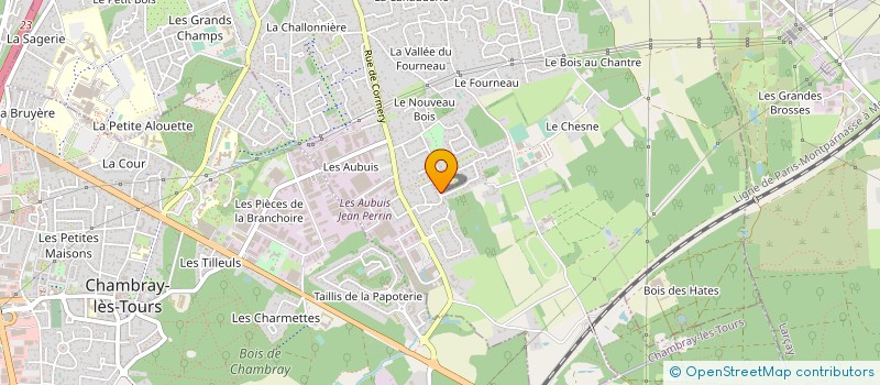 localisation de l'entreprise LCD  SAINT-AVERTIN