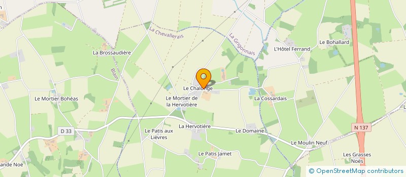 localisation de l'entreprise LCD  LA CHEVALLERAIS