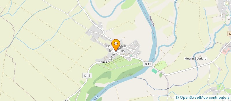 localisation de l'entreprise LCD  RAHON