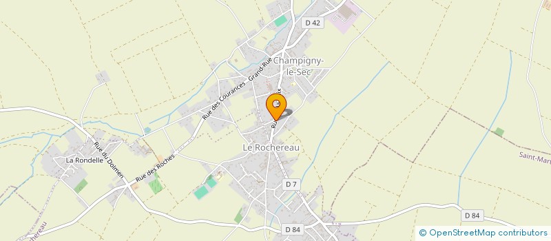 localisation de l'entreprise LCD DART'S  CHAMPIGNY EN ROCHEREAU