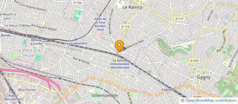 localisation de l'entreprise LCD INVEST  PARIS