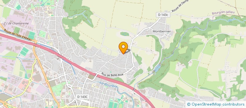 localisation de l'entreprise LCD LIENS CONCEPT DEVELOPPEMENT à BOURGOIN-JALLIEU