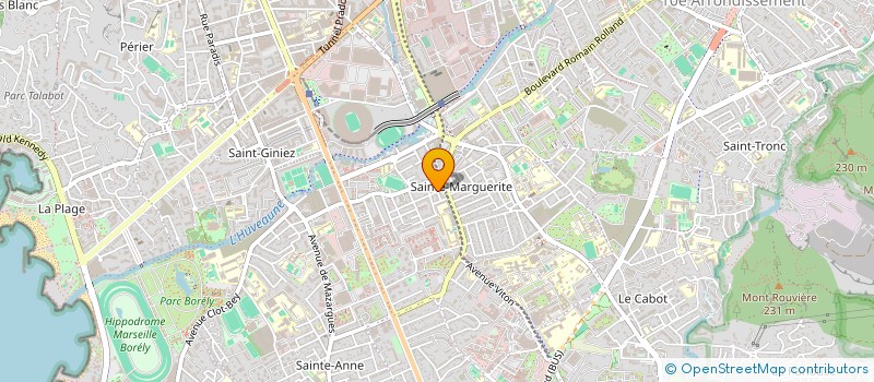 localisation de l'entreprise LCD RENO DECO à MARSEILLE 9