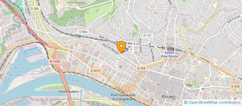 localisation de l'entreprise LCD ROBERT ROUEN  ROUEN