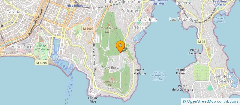 localisation de l'entreprise LCD SERVICES à NICE