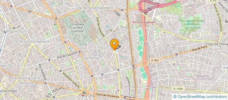 localisation de l'entreprise LCD SOUBRIER - CREATION SARL  PARIS